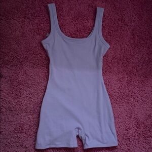 No Boundaries Lavender Sleeveless Romper